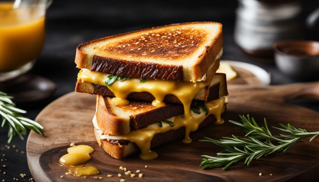 gourmet grilled cheese image